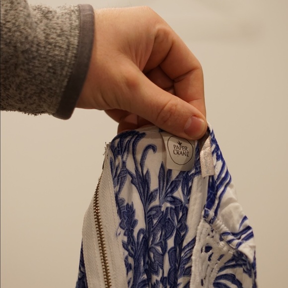 Paper Crane Romper Small - Picture 2 of 2